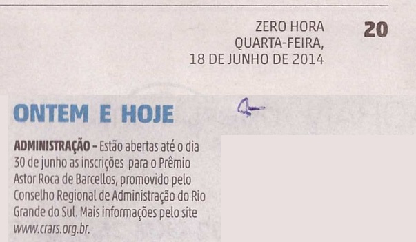 Prêmio Astor Roca de Barcellos